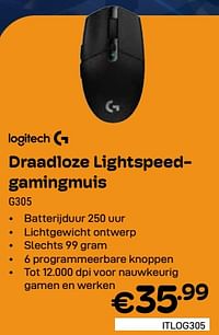 Draadloze lightspeedgamingmuis g305-Logitech