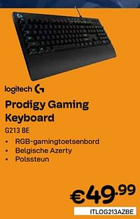 Prodigy gaming keyboard g213 be-Logitech
