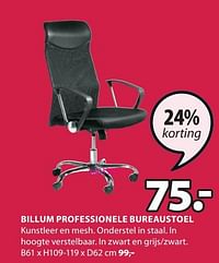 Billum professionele bureaustoel-Huismerk - Jysk