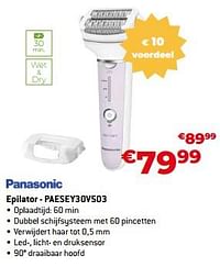 Panasonic epilator - paesey30v503-Panasonic