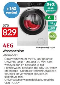 Aeg wasmachine lr76xu964-AEG