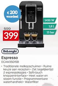 Delonghi espresso ecam35015b-Delonghi