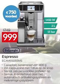 Delonghi espresso ecam65055ms-Delonghi