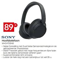 Sony hoofdtelefoon whch720nb-Sony