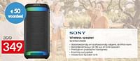Sony wireless speaker scsrsxv500b-Sony