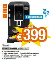 Delonghi espressomachine dlecam35015b-Delonghi