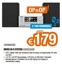 Kenwood micro hi-fi system kwm925dabs-Kenwood