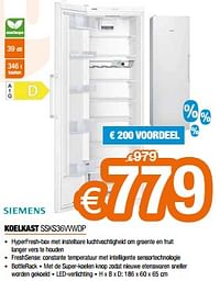 Siemens koelkast ssks36vvwdp-Siemens