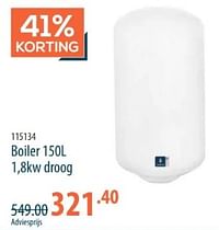 Boiler 150l 1,8kw droog-Van Marcke