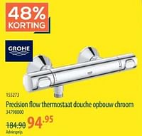 Precision flow thermostat douche opbouw chroom-Grohe