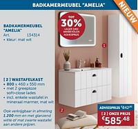 Badkamermeubel amelia wastafelkast-Huismerk - Zelfbouwmarkt