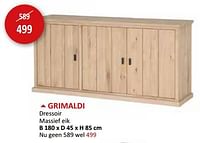 Grimaldi dressoir-Huismerk - Weba