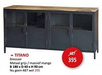 Titano dressoir-Huismerk - Weba
