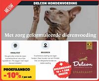 Delcon hondenvoeding -10%-Delcon