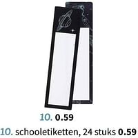 Schooletiketten-Huismerk - Wibra