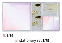 Stationary set-Huismerk - Wibra