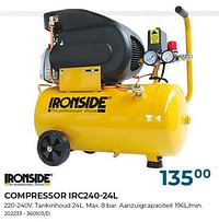 Ironside compressor irc240-24l-Ironside