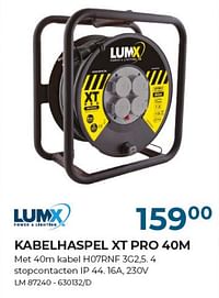 Kabelhaspel xt pro-LumX