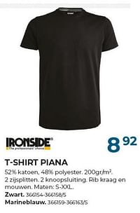 T-shirt piana-Ironside