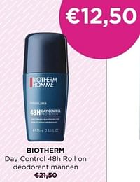 Biotherm day control 48h roll on deodorant mannen-Biotherm