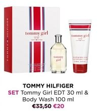 Tommy hilfiger set tommy girl edt + body wash-Tommy Hilfiger