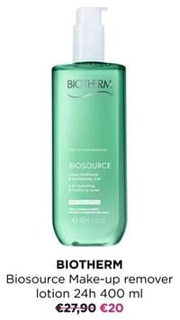 Biotherm biosource make-up remover lotion 24h-Biotherm