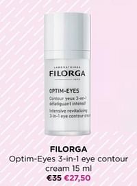 Filorga optim-eyes 3-in-1 eye contour cream-Filorga