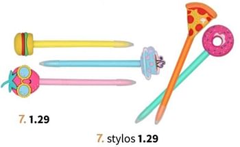 Promotions Stylos - Produit maison - Wibra - Valide de 05/07/2024 à 30/09/2024 chez Wibra