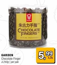 Garden chocolate finger-Garden