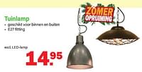 Tuinlamp-Huismerk - Van Cranenbroek