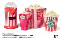 Popcorn bakje-Huismerk - Xenos