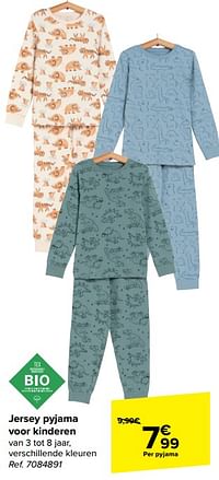 Jersey pyjama voor kinderen-Tex
