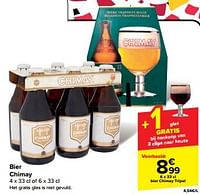 Promoties Bier chimay tripel - Chimay - Geldig van 17/07/2024 tot 29/07/2024 bij Carrefour