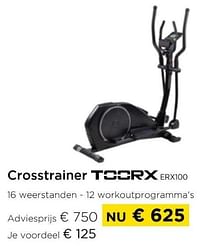 Crosstrainer toorx erx100-Toorx