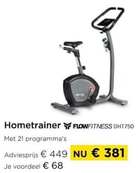Hometrainer flowfitness dht750-Flow Fitness