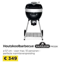 Houtskoolbarbecue pro22k-Napoleon