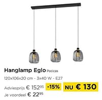 Hanglamp eglo pocicas-Eglo