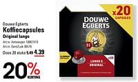 Koffiecapsules original lungo-Douwe Egberts