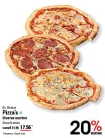 Promoties Pizza’s - Dr. Oetker - Geldig van 18/07/2024 tot 12/08/2024 bij Sligro