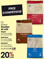 Promotions Dosettes de café regular - Alex Meijer - Valide de 18/07/2024 à 12/08/2024 chez Sligro