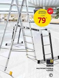 Multifunctionele ladder-Sencys