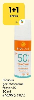 Biosolis gezichtscréme factor 50-Biosolis