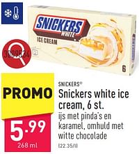 Snickers white ice cream-Snickers