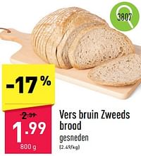 Vers bruin zweeds brood-Huismerk - Aldi