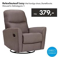 Relaxfauteuil lazy-Huismerk - Woonsquare