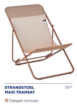 Strandstoel maxi transat