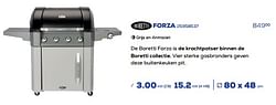 Gas bbq forza