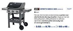 Gas bbq spirit ii gbs e-320