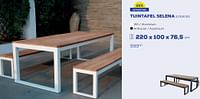 Tuintafel selena-Huismerk - Supra Bazar