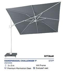 Hangparasol challenger t2